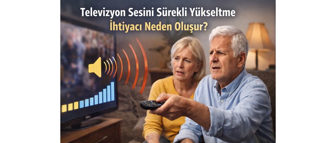 Televizyon Sesini Sürekli Yükseltme İhtiyacı Neden Oluşur?